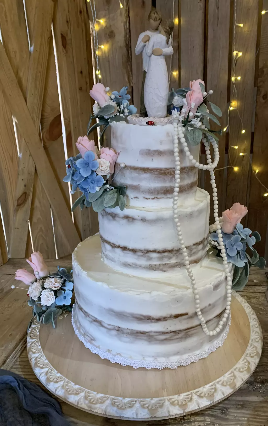 Sugar Flower and Pearls