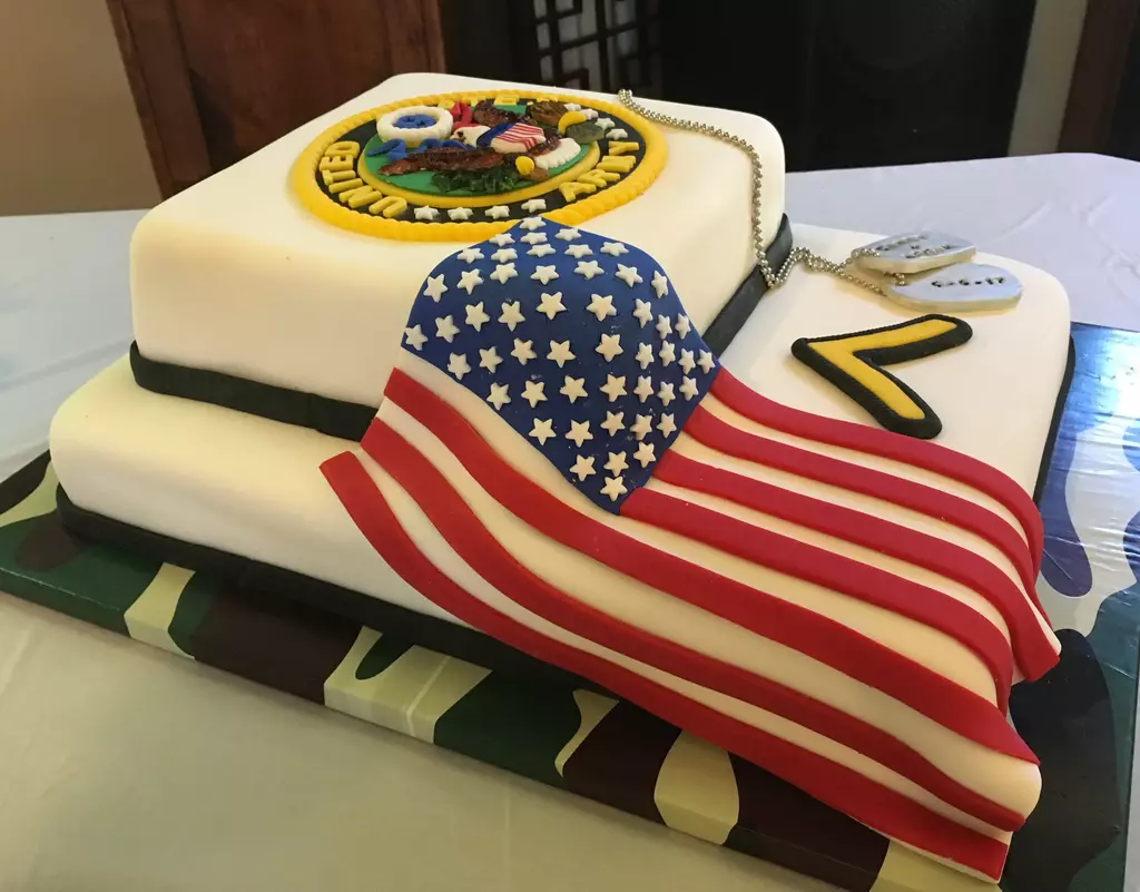 US Army Cake