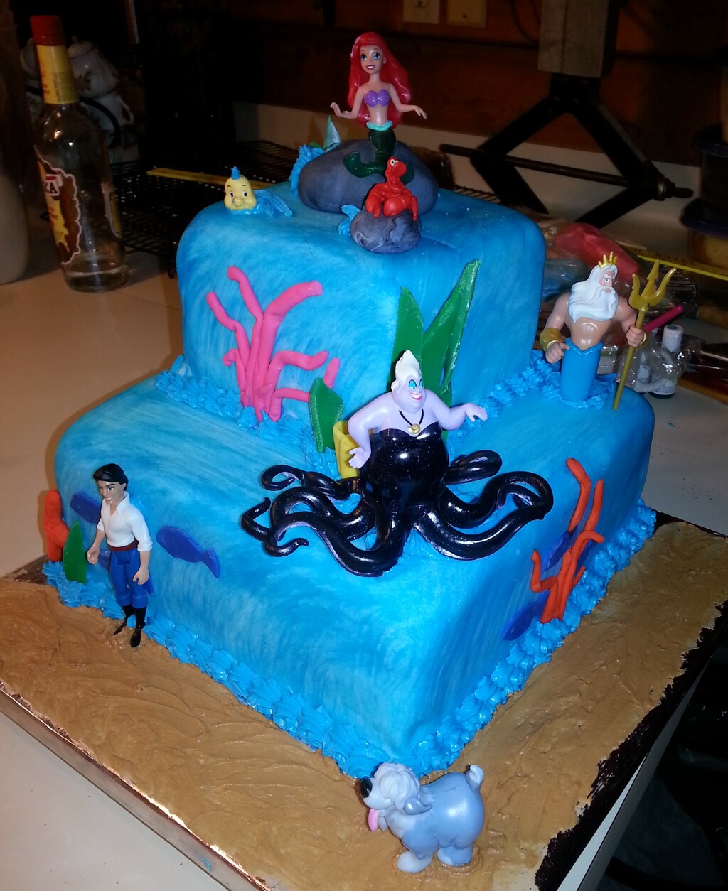 Woodland Creature cake