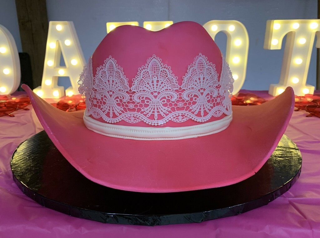 Cowgirl Hat cake