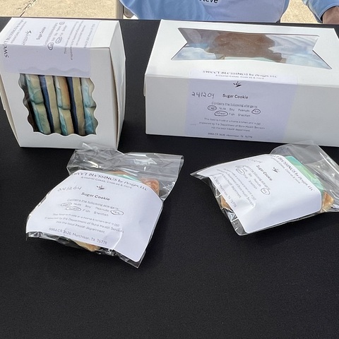 Full blown Sugar Cookies and The UNcookie, GV, SF, V