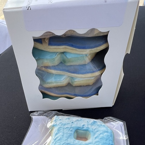Letter "B" Sugar Cookies