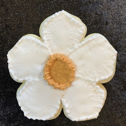 Easter Sugar Cookie Daffodil top