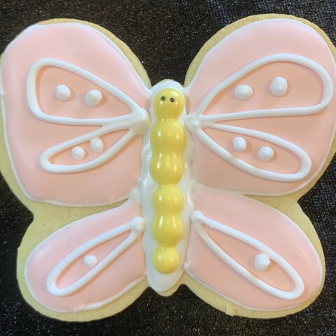 Easter Sugar Cookie Butterfly top