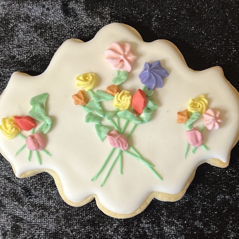 Dakota's Sugar Cookie three bouquets