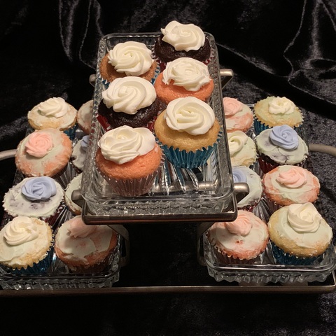 Mini Cupcakes ready for tasting
