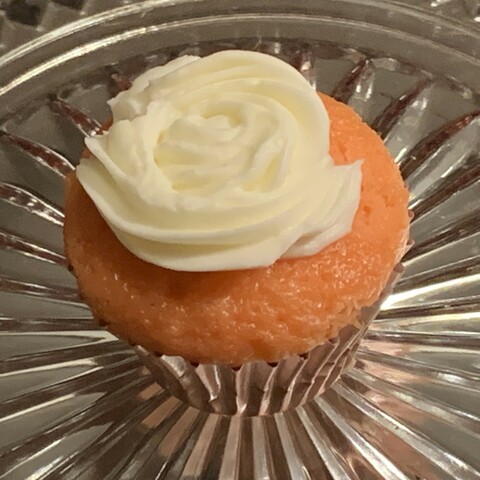 Strawberry Cupcake in pink foil liner