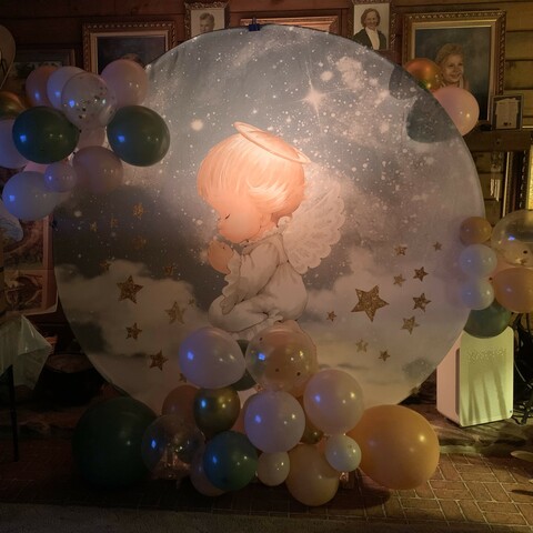 Angel backdrop