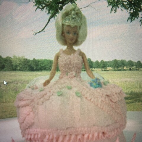 Barbie cake