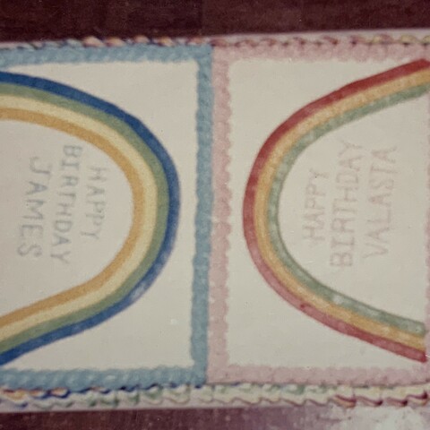 Rainbow cake