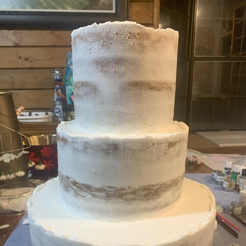 Karis Grace's Angel Cake/Cookie Table