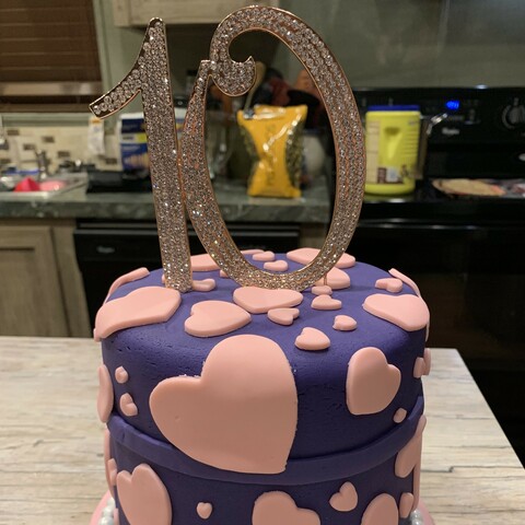 Jayden Hearts Cake