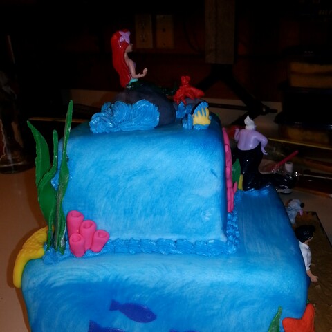 Little Mermaid left