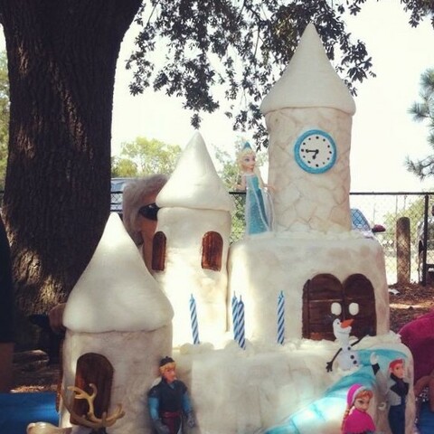 Juli's "Frozen" Cake front