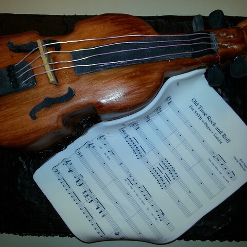 Viola Cake top