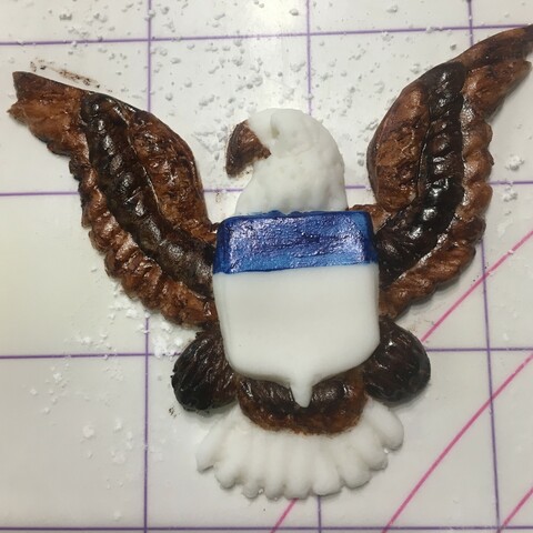 Eagle in the making for Army Emblem