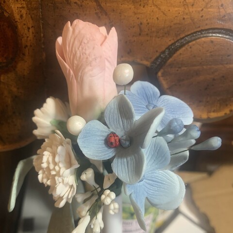 Food table centerpiece by Uncle Casey