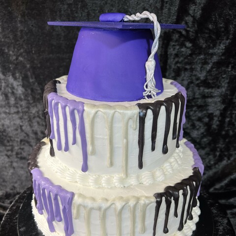 Graduation Cake front