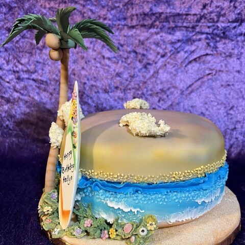 Lilo and Stitch Cake side