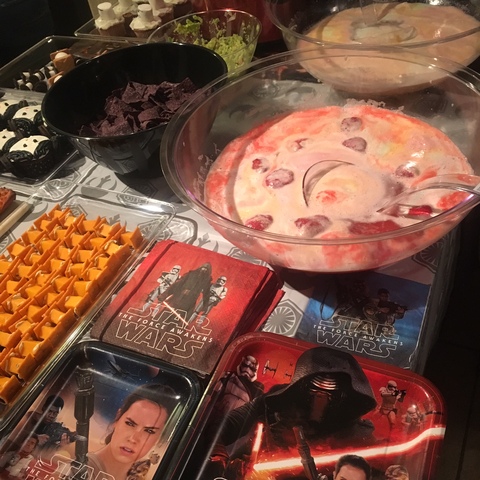 food table end