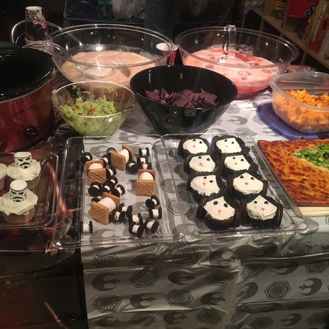 food table side