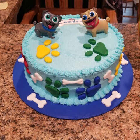 Paw Patrol Cake front