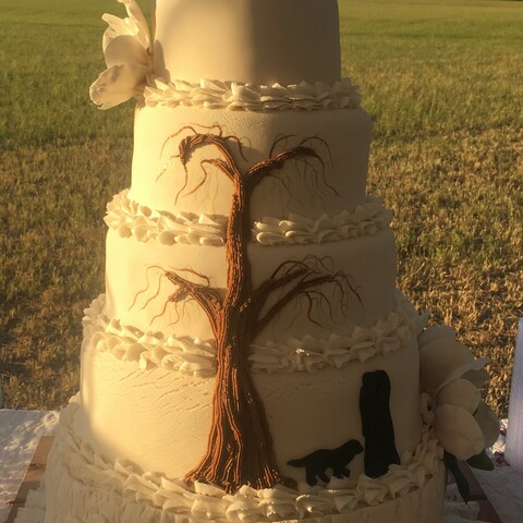 Magnolia Blossom cake 2