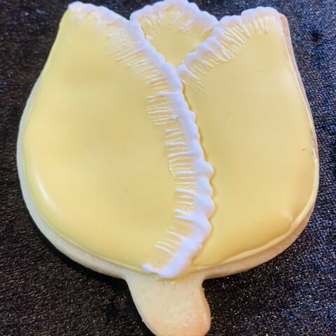 Easter Sugar Cookie Tulip angle