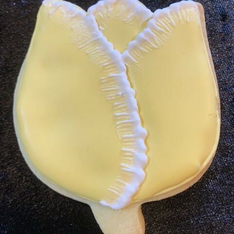 Easter Sugar Cookie Tulip top