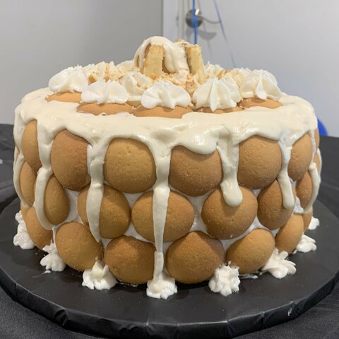 Banana Pudding Cake front