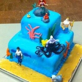 Little Mermaid above