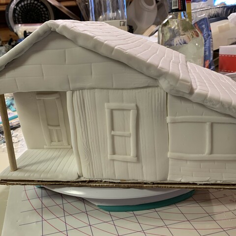 Home Sweet Home fondant
