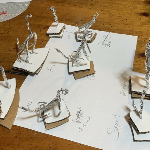 creature armature wire