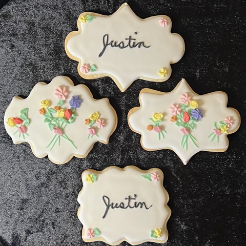 Justin four styles with flowers
