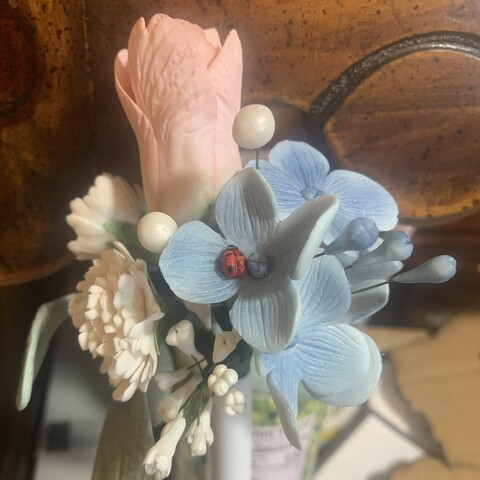 Bouquet with Lady Bug