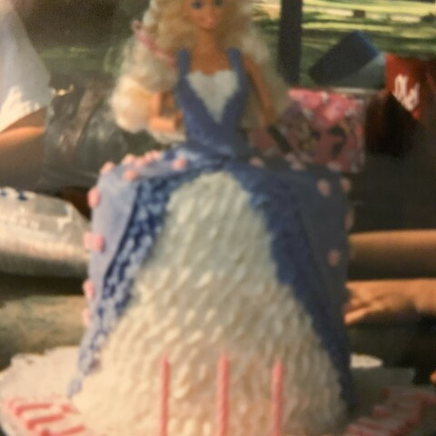 Barbie cake