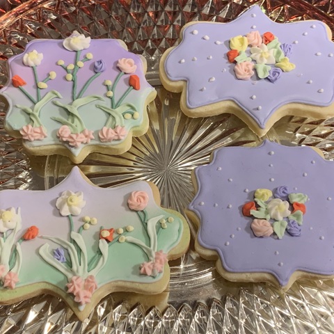 Finished cookies