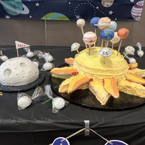 Sun, Planets, Moon