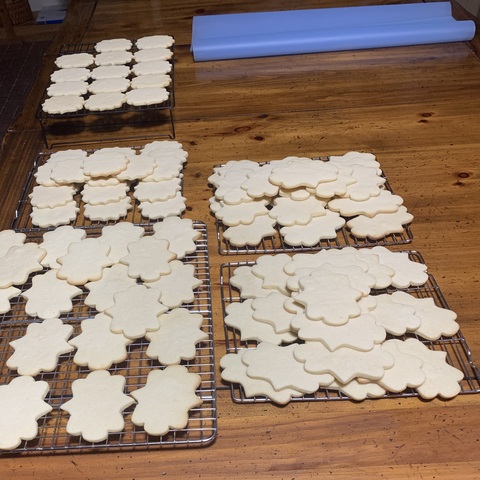 Cookies cooling