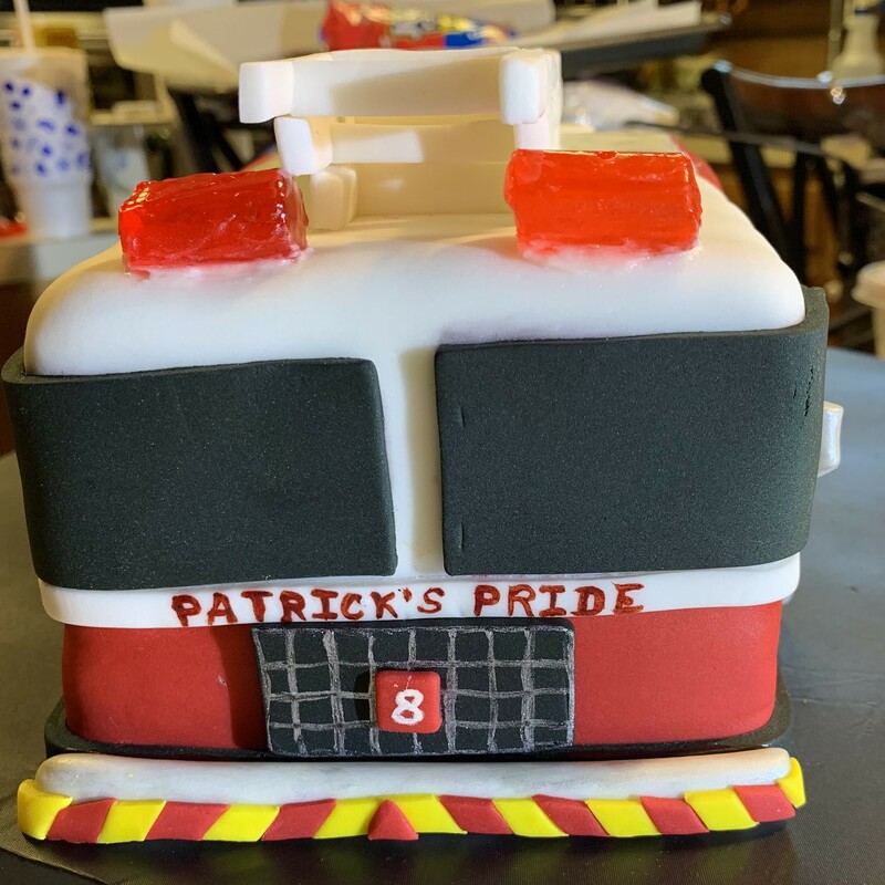 Firetruck Cake