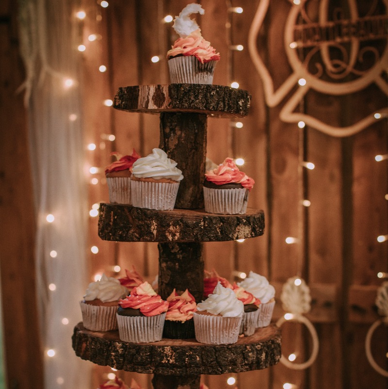 Fire and Smoke Cupcakes