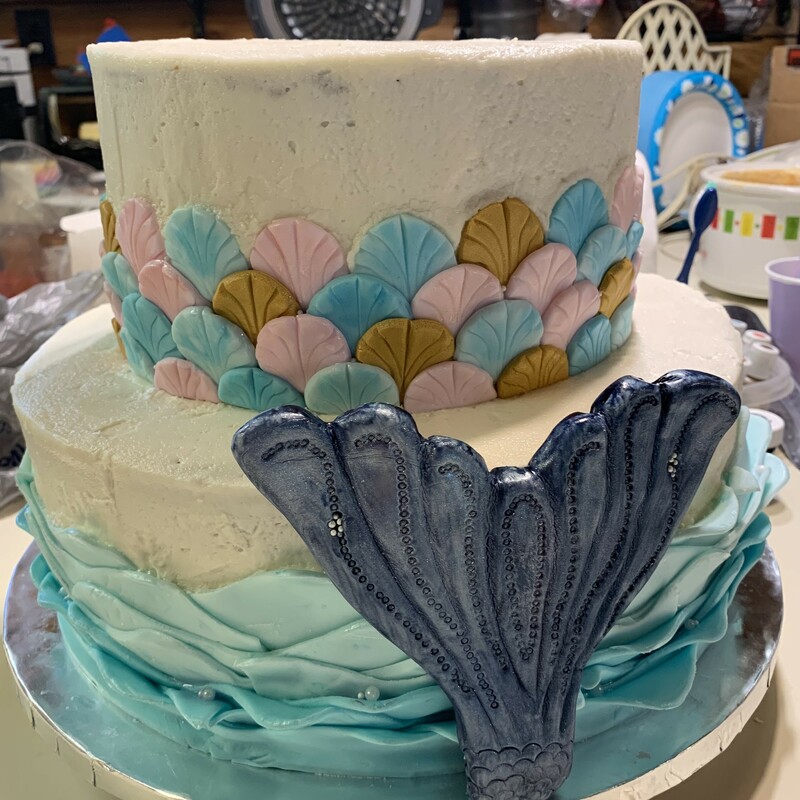 Fishtail Cake