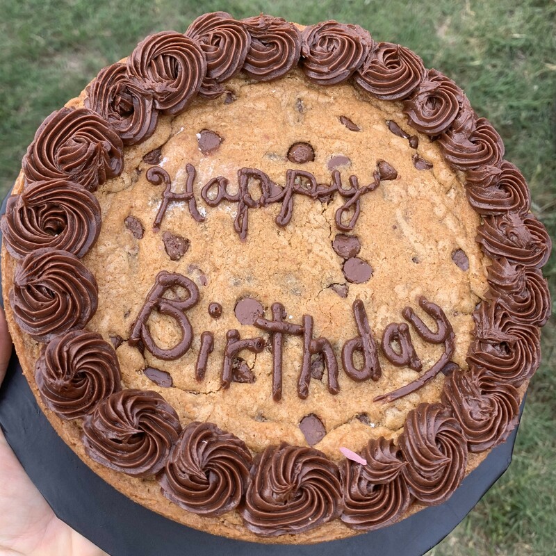 Chocolate Chip Cookie Cake