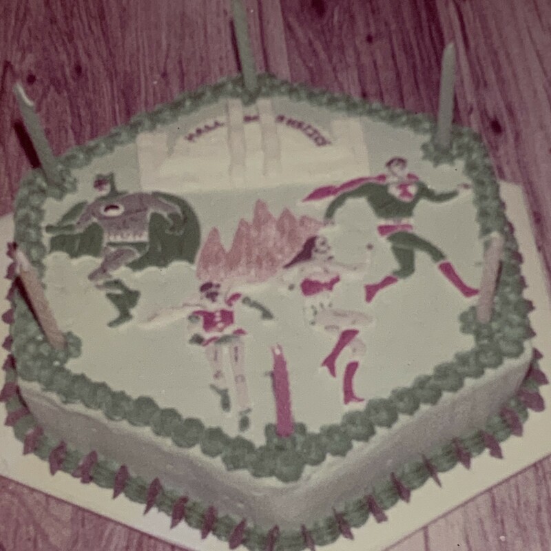 Justice League "Color Flow" Cake