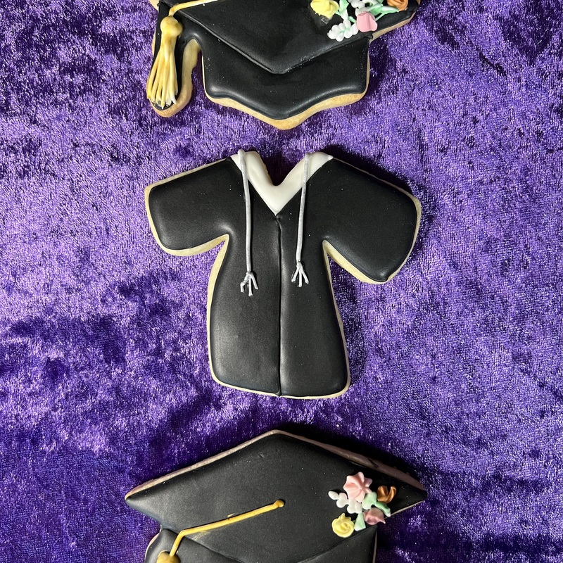 Cap and Gown Sugar Cookies