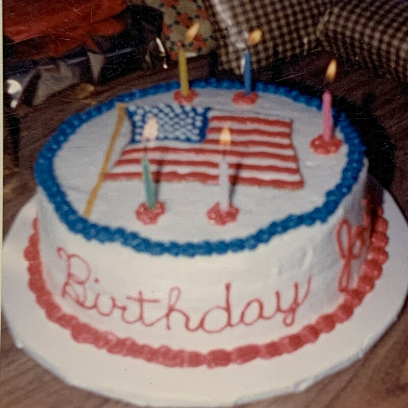 "America the Beautiful" Cake