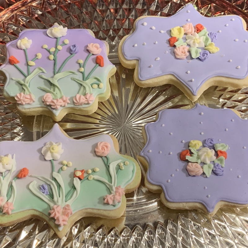 Flower Bouquet Sugar Cookies