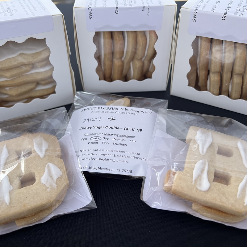 "B"s and Bears UNsugar Cookies - GF, SF, V