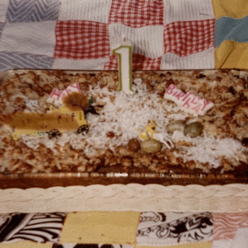 Praline Pecan Picnic Cake
